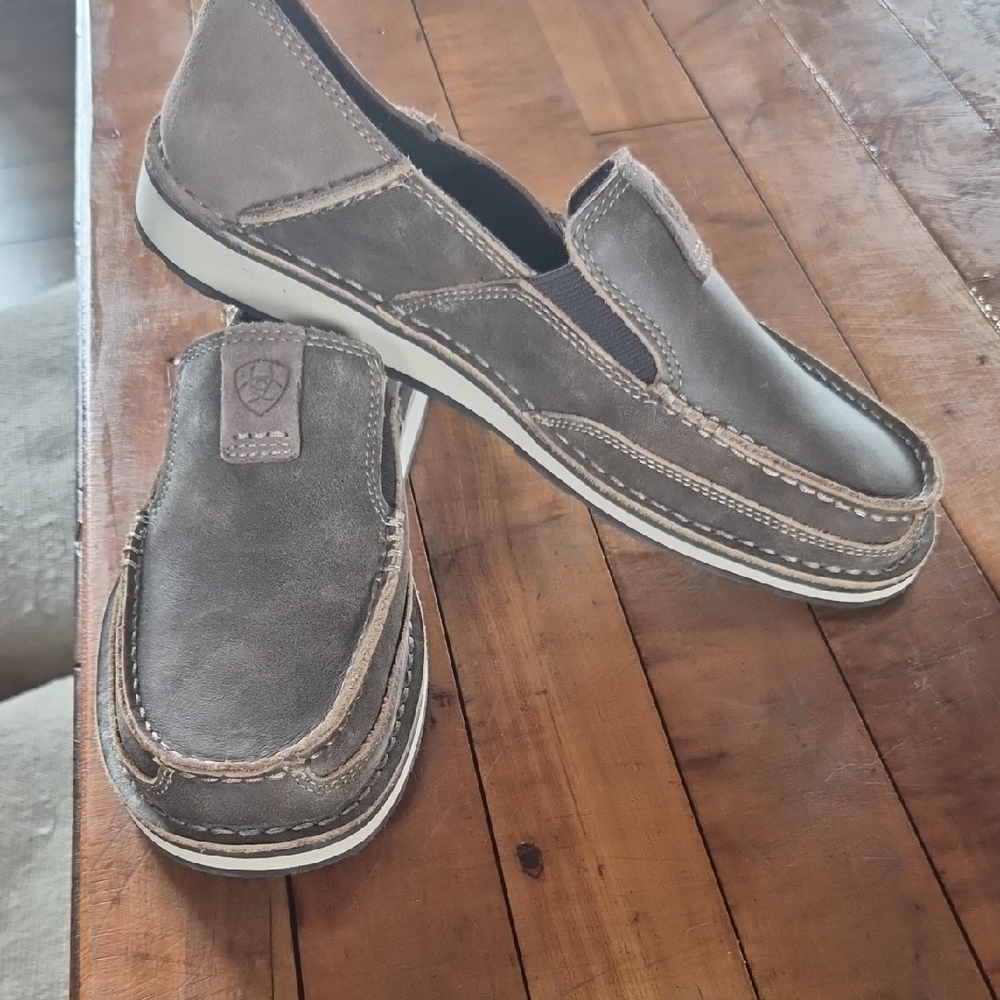 Ariat Men's Brown Slip-On Loafers